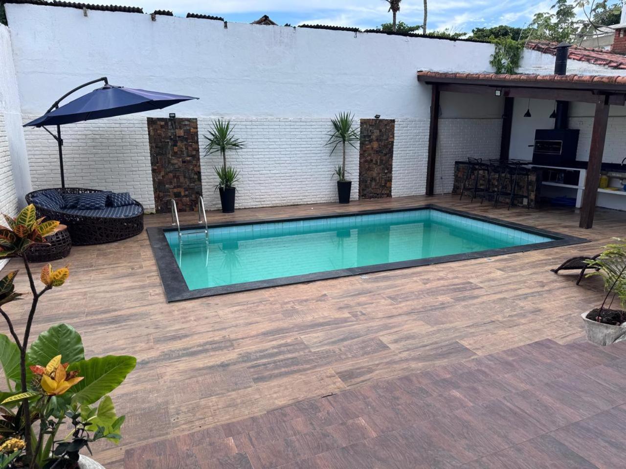 غوارويا Otima Localizacao! Casa Tulipa, Praia De Pernambuco المظهر الخارجي الصورة